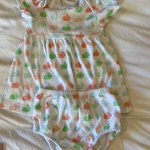 Little Me dress with bloomers size 0-3